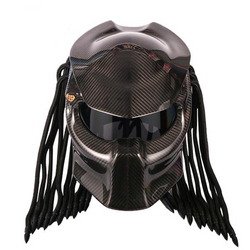 DOT Certification Predator Carbon Fiber Motorcycle Helmet V1