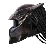 DOT Certification Predator Carbon Fiber Motorcycle Helmet V1