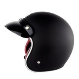 DOT Certified Old School Retro Motorcycle Helmets V1