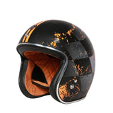 DOT Certified Old School Retro Motorcycle Helmets V2