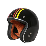 DOT Certified Old School Retro Motorcycle Helmets V2