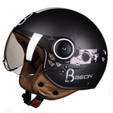 ECE-R22/05 Approved Motorcycle Half Helmet For Women