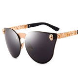 Elegant Gothic Skull Sunglasses