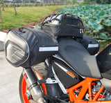 Motorcycle Side Travel Bags w/ Rain Cover One Pair