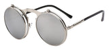 Vintage Steampunk Sunglasses w/ Flip Lenses