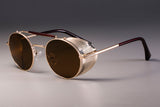 Retro Sunglasses w/ Dots Circle Framing