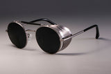 Retro Sunglasses w/ Dots Circle Framing