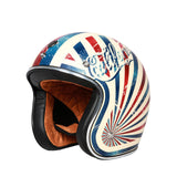 DOT Certified Old School Retro Motorcycle Helmets V2