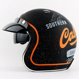 ECE-R22/05 Old School Retro Motorcycle Helmets V3