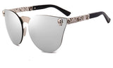 Elegant Gothic Skull Sunglasses