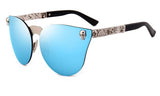 Elegant Gothic Skull Sunglasses