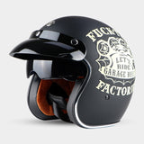 ECE-R22/05 Old School Retro Motorcycle Helmets V3