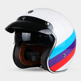 ECE-R22/05 Old School Retro Motorcycle Helmets V3